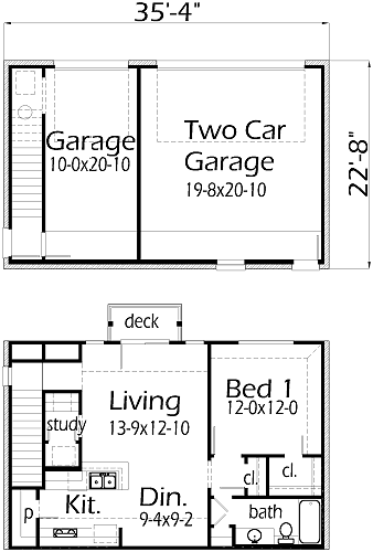 Garage Plan View