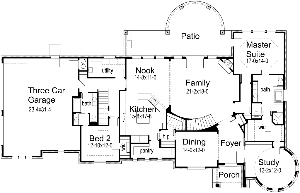 U3867R | Texas House Plans - Over 700 Proven Home Designs Online by